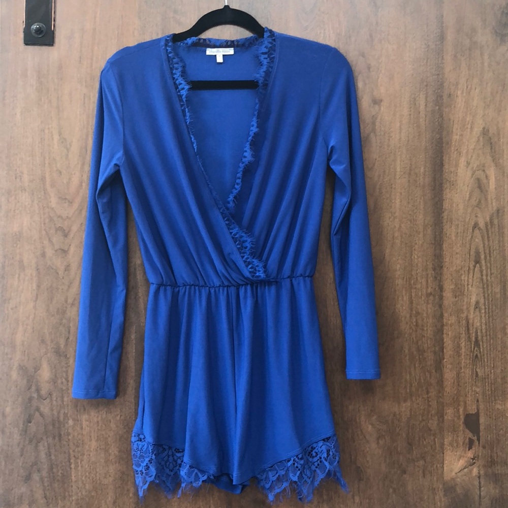 Royal Blue Romper!